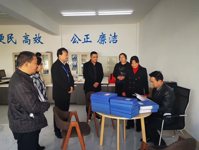 由我公司指导的新兴镇建设四川省安全社区评审现场