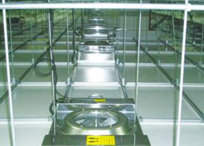 Electronic industry clean room