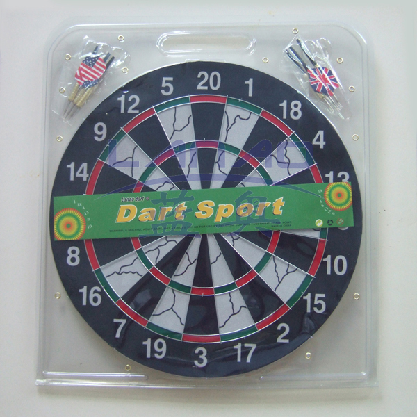 43cm paper dartboard(3/4