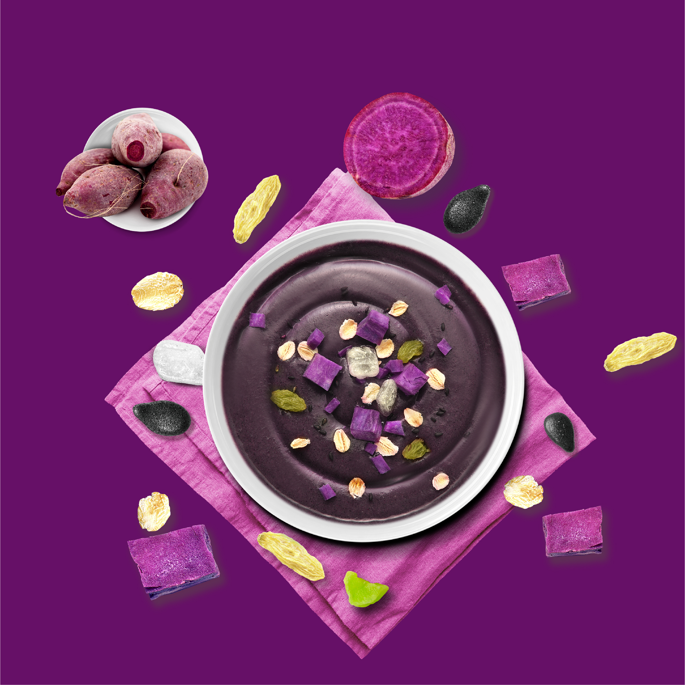 紫薯魔芋代餐粉