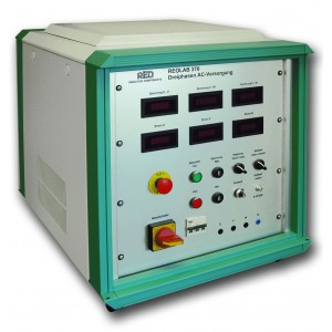 REO三相实验室电源，用于带电子控制的连续可变电压