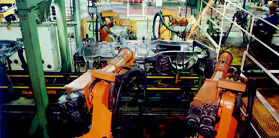長安公司SC6350焊接生產線