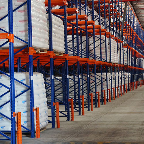貫通式貨架倉儲設備立體倉庫密集存儲凍庫貨架