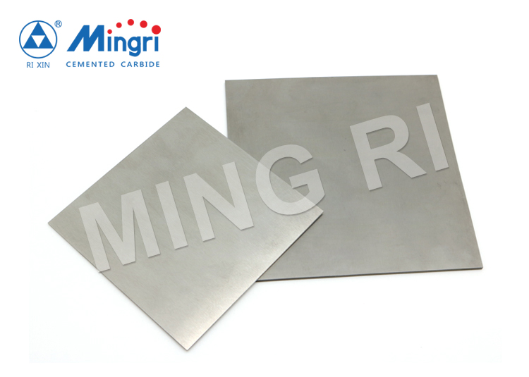 Cemented carbide plate