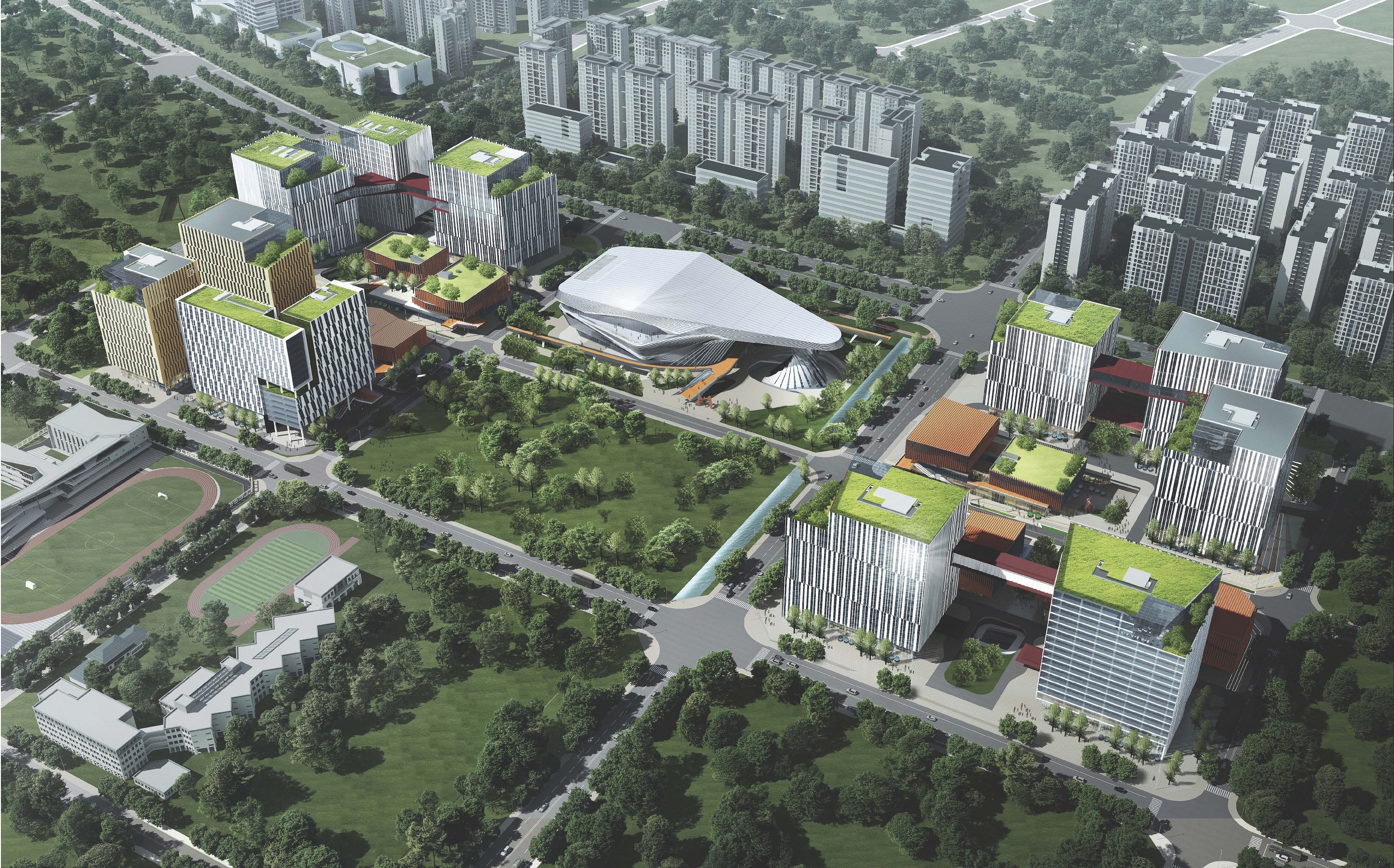 四川国际创新设计产业园一期-A地块主体工程