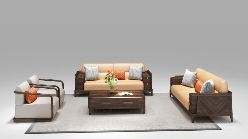 烏金木現代簡約---沙發系列