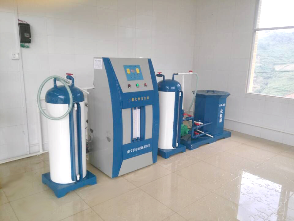 云南省富宁县自来水公司二氧化氯发生器消毒处理工程