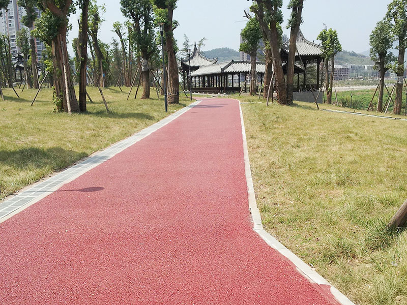 重慶開縣漢豐湖沿湖路自行車道