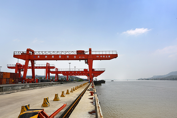 杭州東洲港碼頭  