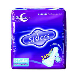 Sisters night use sanitary napkin