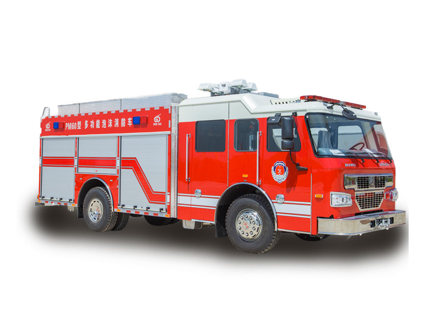 PM60型城市主戰式泡沫消防車（消防專用底盤）